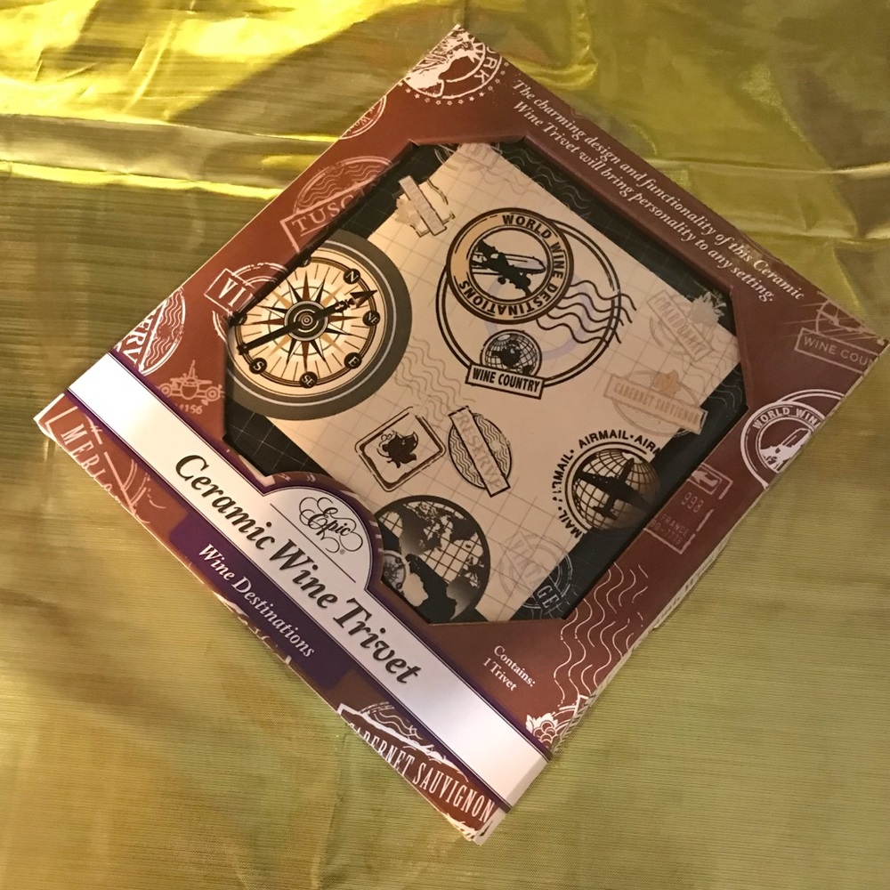 Epic  Ceramic Wine Trivet